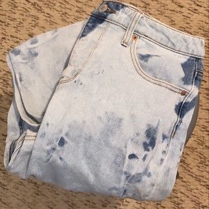 Wild fable bleached denim